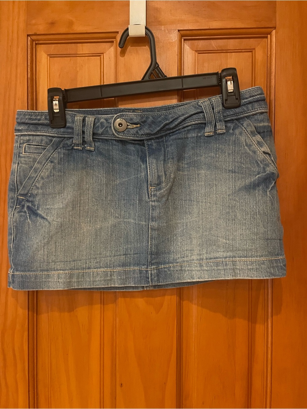 Arizona Jean Company Light Blue Denim Mini Skirt